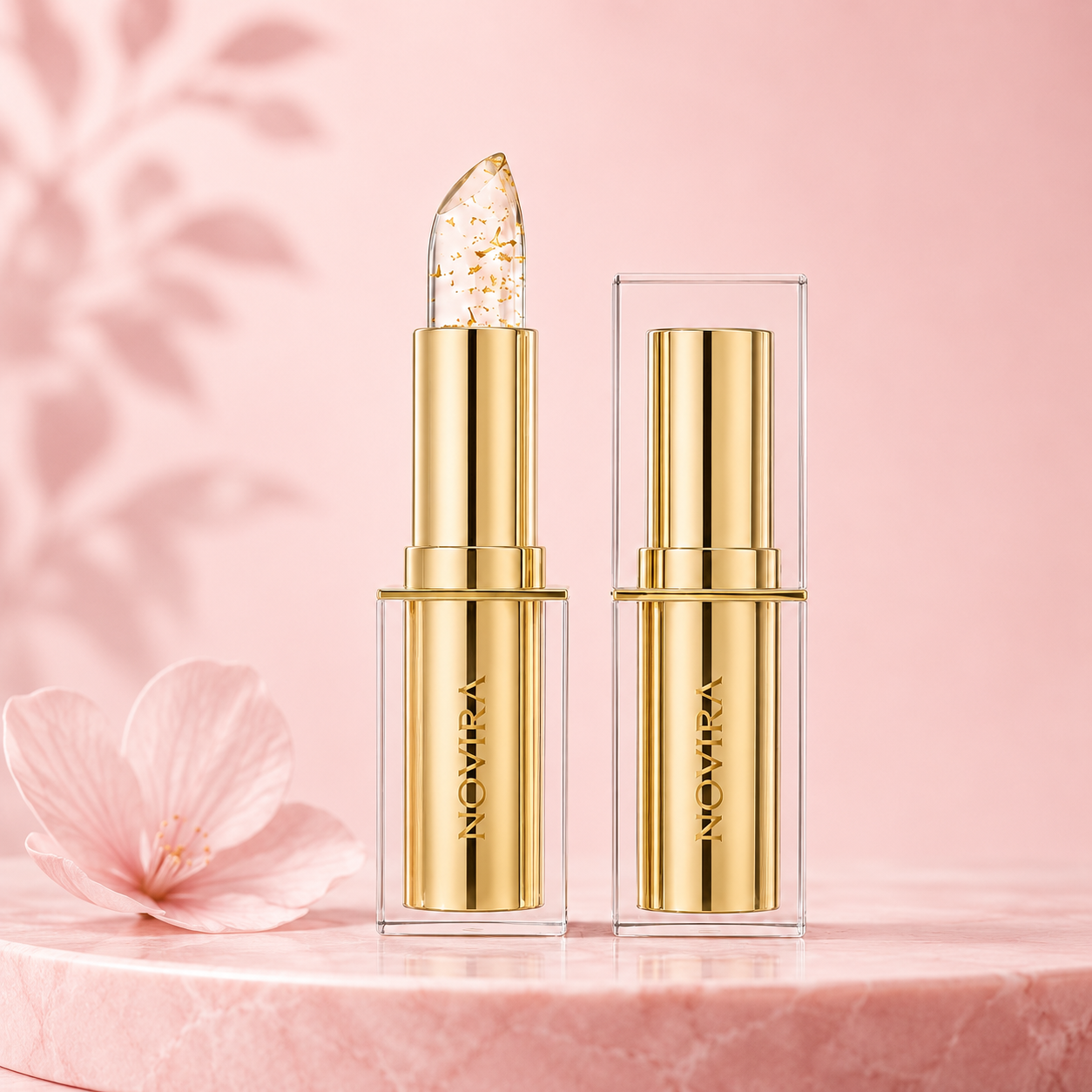 AuraBloom Crystal Elixir | Color Changing Lipstick
