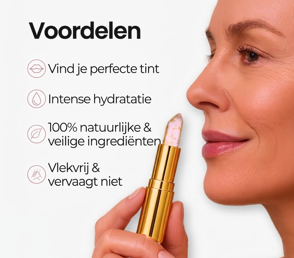 AuraBloom Crystal Elixir | Kleur veranderende lippenstift